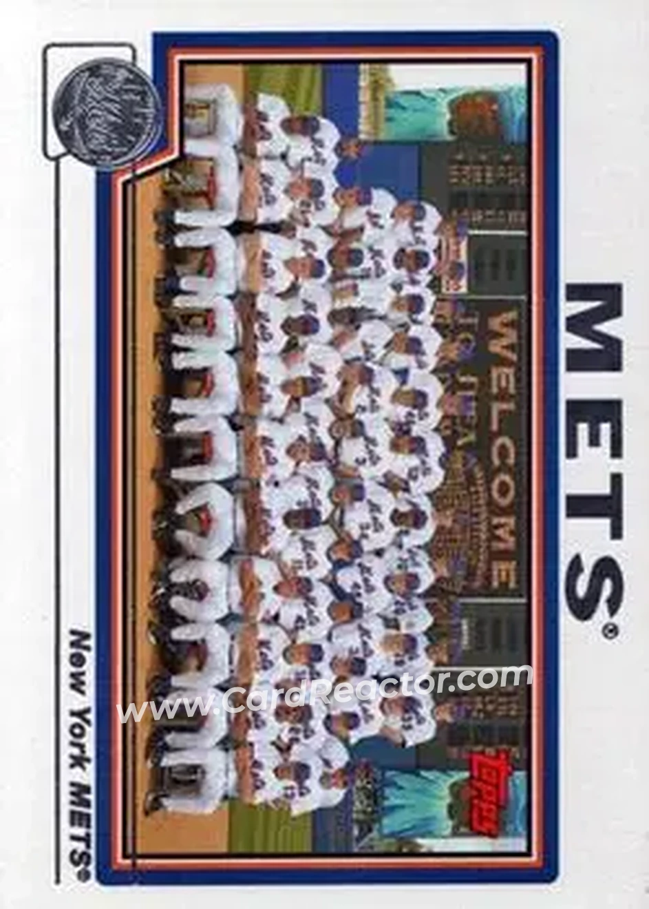 2004 Topps #656 - New York Mets - New York Mets - Front