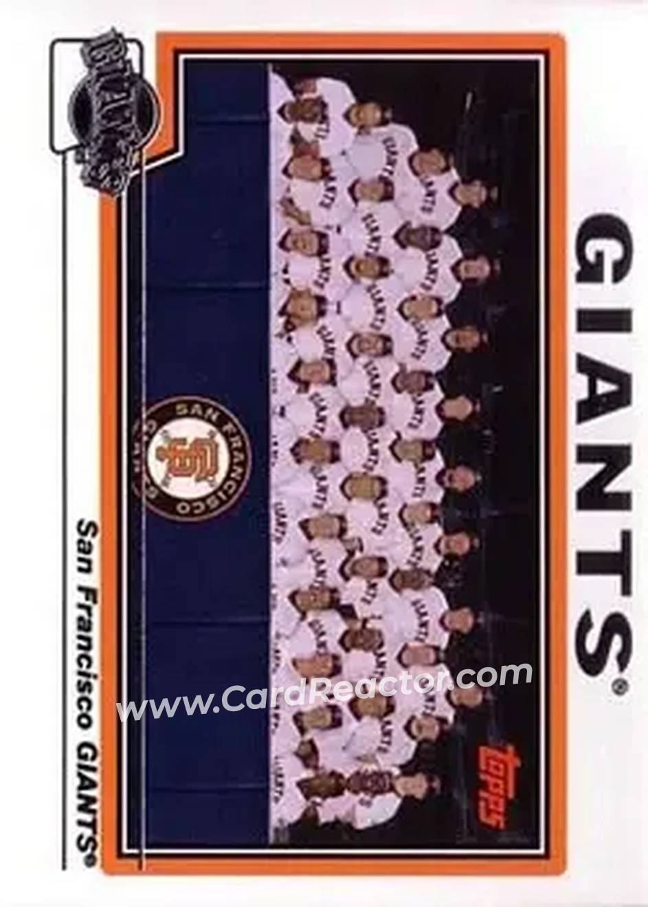 2004 Topps #662 - San Francisco Giants - San Francisco Giants - Front
