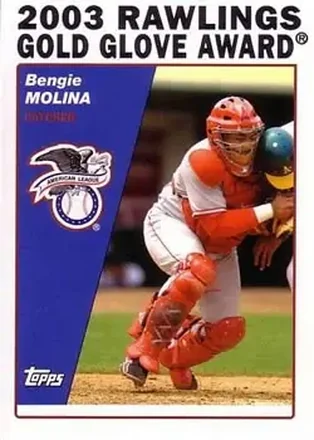 2004 Topps #697 - Bengie Molina - Anaheim Angels