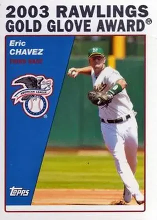 2004 Topps #700 - Eric Chavez - Oakland Athletics