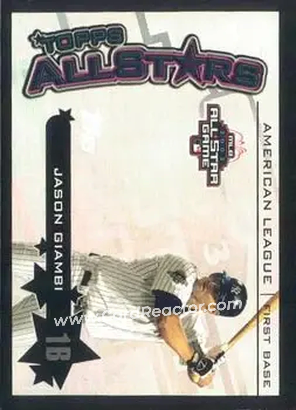 2004 Topps - Topps All-Stars #TAS1 - Jason Giambi - New York Yankees - Front