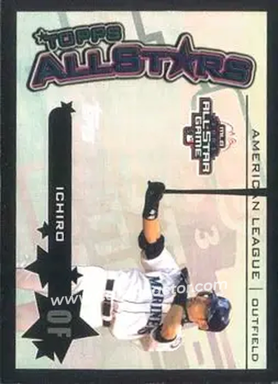 2004 Topps - Topps All-Stars #TAS2 - Ichiro - Seattle Mariners - Front 2004 Topps - Topps All-Stars #TAS2 - Ichiro - Seattle Mariners - Front