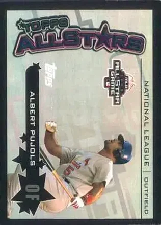 2004 Topps - Topps All-Stars #TAS4 - Albert Pujols - St. Louis Cardinals