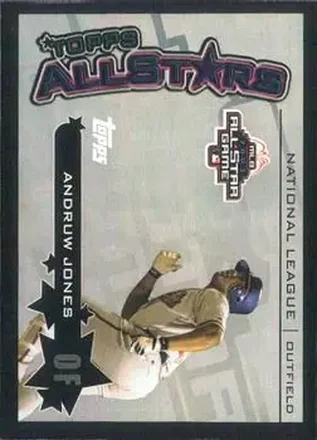2004 Topps - Topps All-Stars #TAS7 - Andruw Jones - Atlanta Braves
