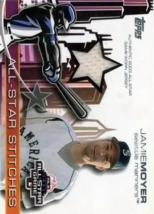 2004 Topps - All-Star Stitches #ASR-JM - Jamie Moyer - Seattle Mariners