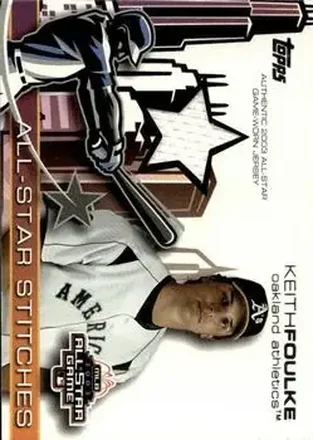 2004 Topps - All-Star Stitches #ASR-KF - Keith Foulke - Oakland Athletics