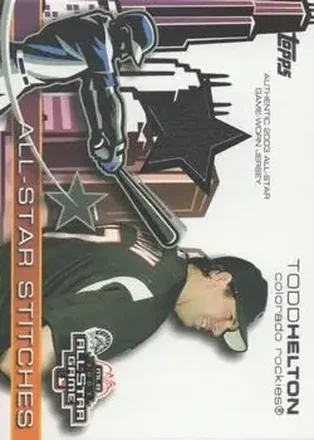 2004 Topps - All-Star Stitches #ASR-TH - Todd Helton - Colorado Rockies