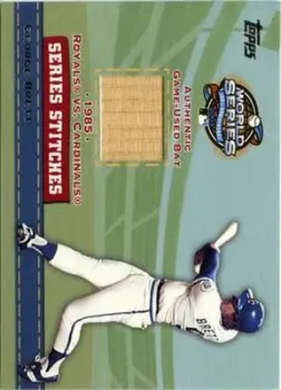 2004 Topps - Series Stitches Relics #SSR-GB - George Brett - Kansas City Royals
