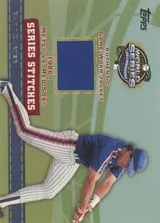 2004 Topps - Series Stitches Relics #SSR-GC - Gary Carter - New York Mets