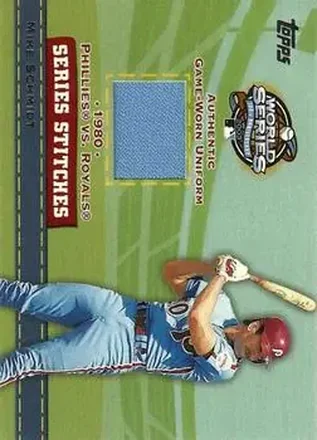 2004 Topps - Series Stitches Relics #SSR-MS - Mike Schmidt - Philadelphia Phillies
