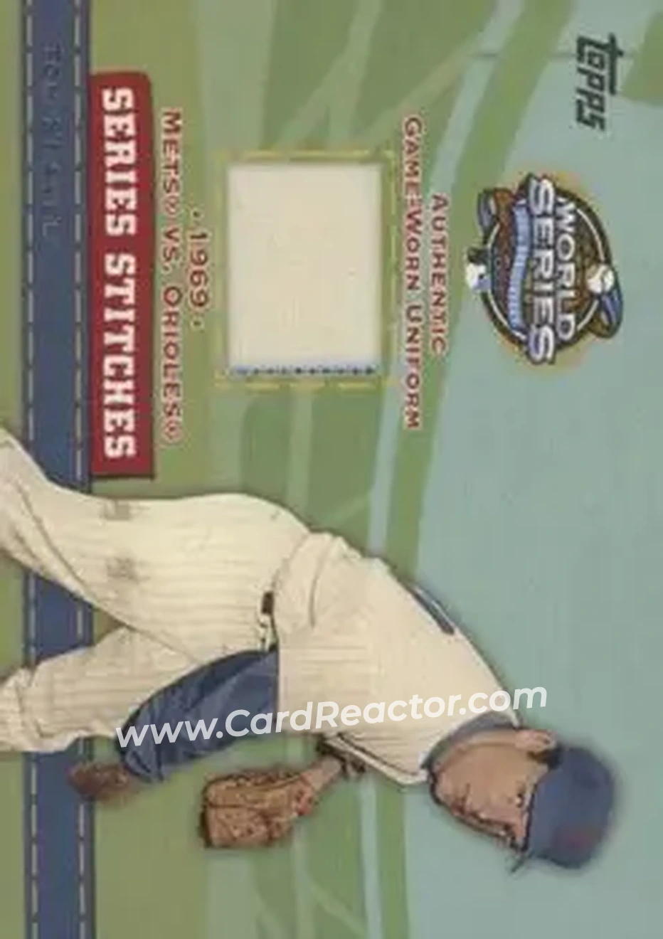 2004 Topps - Series Stitches Relics #SSR-TS - Tom Seaver - New York Mets - Front