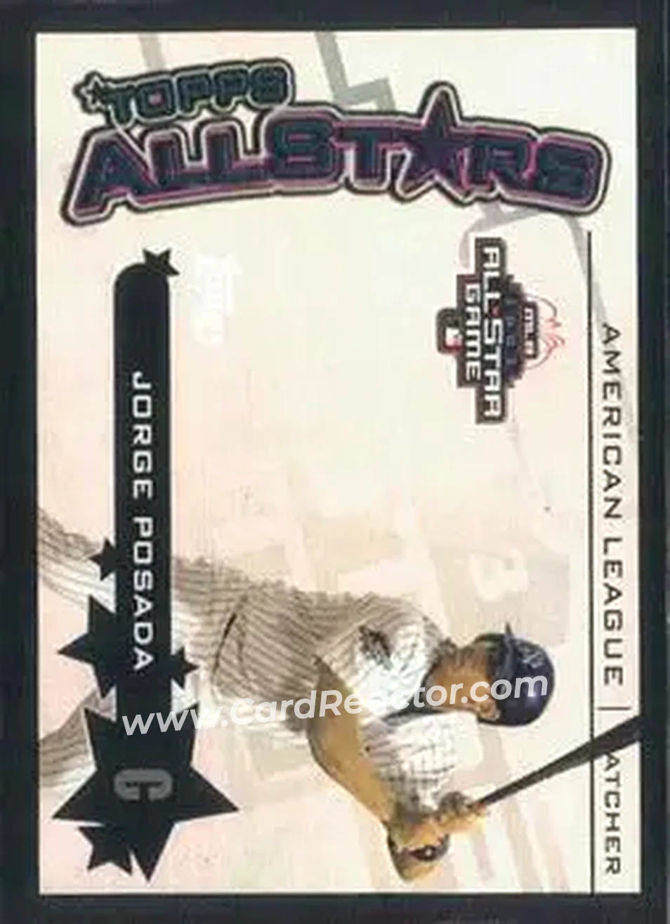2004 Topps - Topps All-Stars #TAS10 - Jorge Posada - New York Yankees - Front