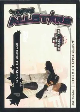2004 Topps - Topps All-Stars #TAS19 - Roger Clemens - New York Yankees