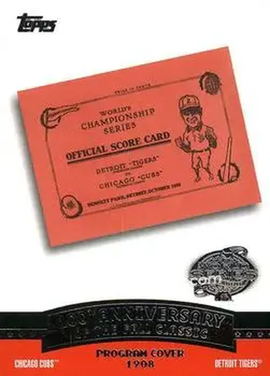 2004 Topps - Fall Classic Covers #FC1908 - 1908 World Series - Front