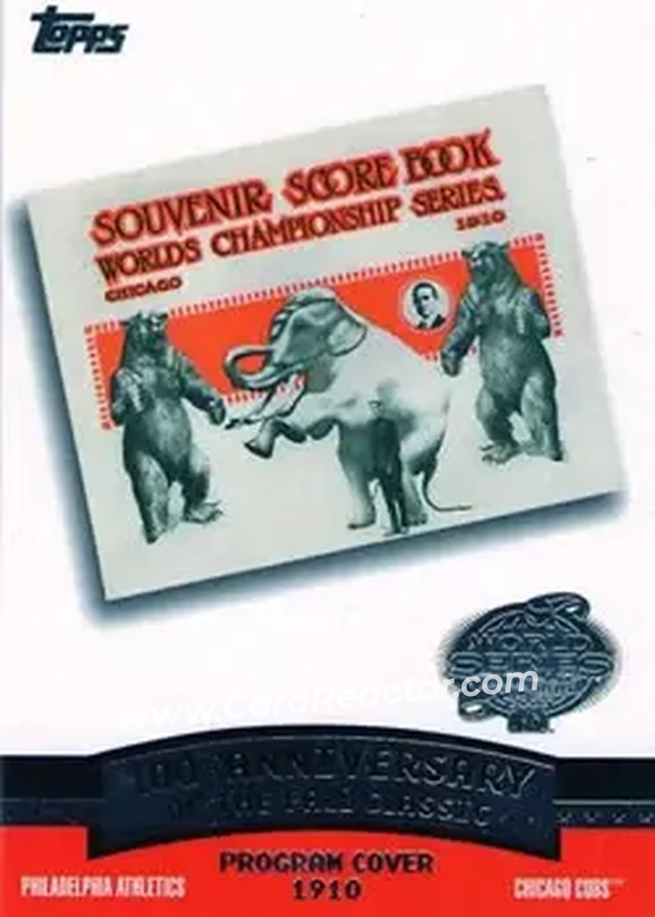 2004 Topps - Fall Classic Covers #FC1910 - 1910 World Series - Front