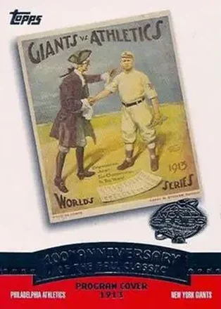 2004 Topps - Fall Classic Covers #FC1913 - 1913 World Series