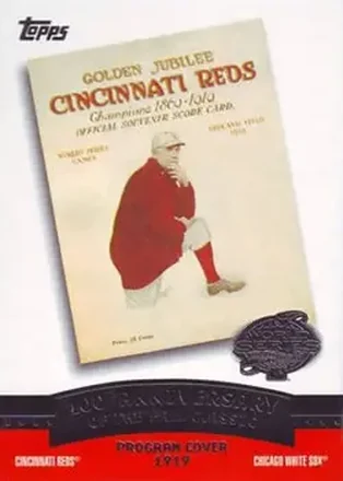 2004 Topps - Fall Classic Covers #FC1919 - 1919 World Series