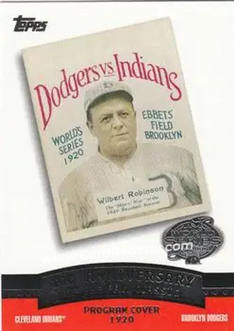 2004 Topps - Fall Classic Covers #FC1920 - 1920 World Series - Front