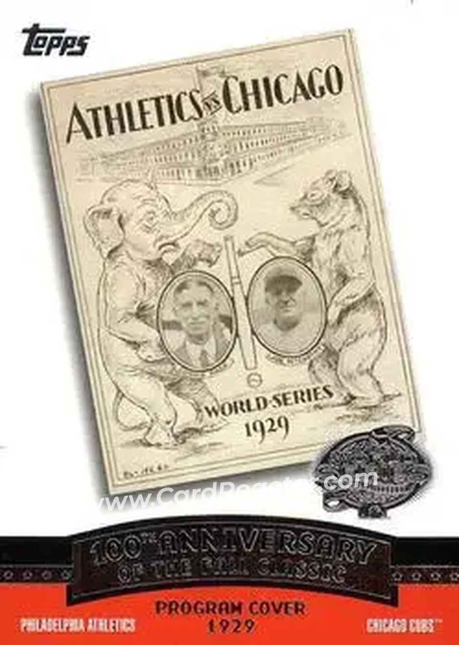 2004 Topps - Fall Classic Covers #FC1929 - 1929 World Series - Front