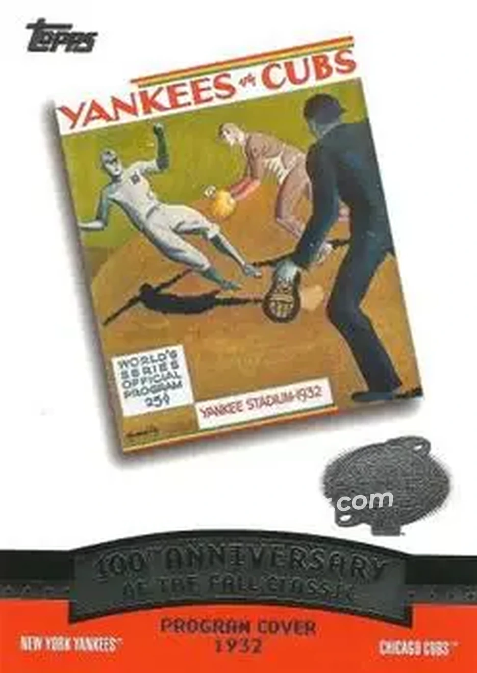 2004 Topps - Fall Classic Covers #FC1932 - 1932 World Series - Front