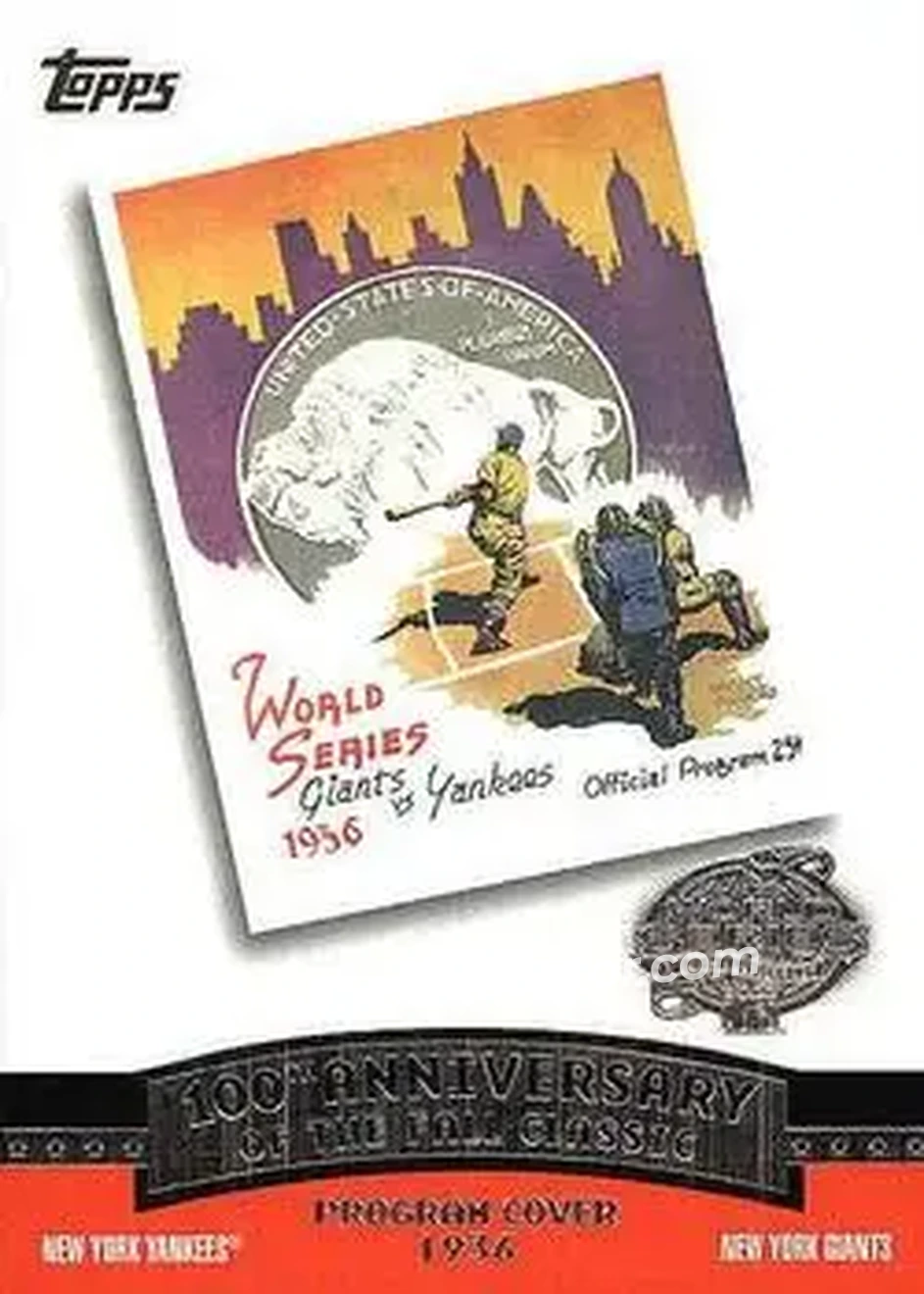 2004 Topps - Fall Classic Covers #FC1936 - 1936 World Series - Front