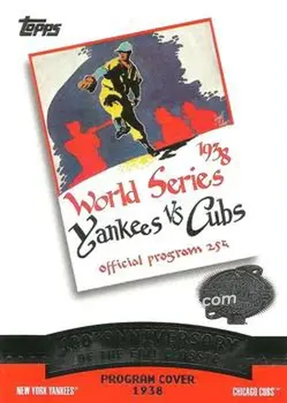2004 Topps - Fall Classic Covers #FC1938 - 1938 World Series - Front