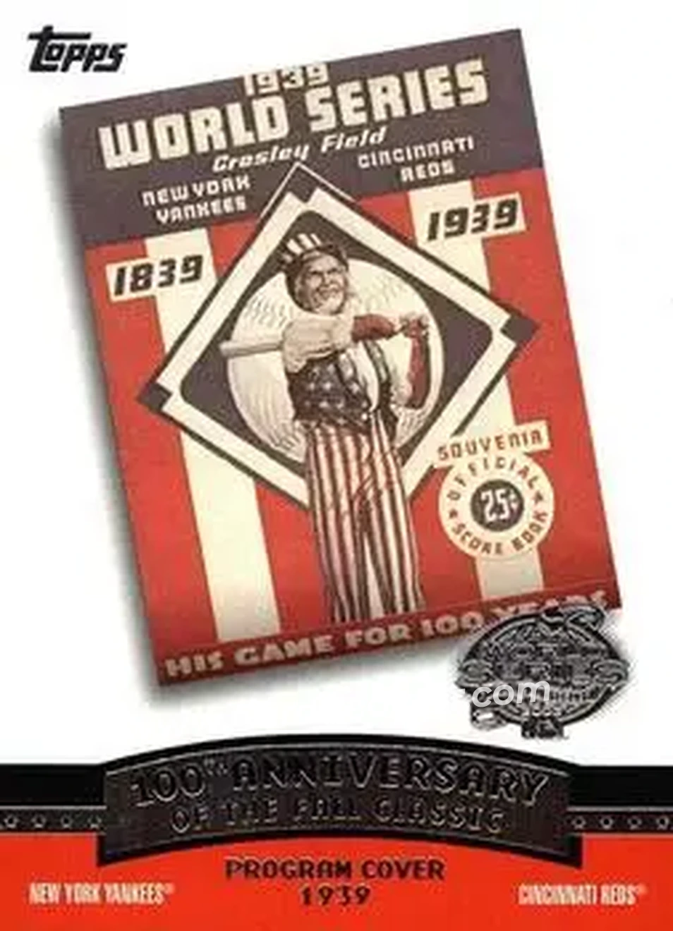 2004 Topps - Fall Classic Covers #FC1939 - 1939 World Series - Front 2004 Topps - Fall Classic Covers #FC1939 - 1939 World Series - Front