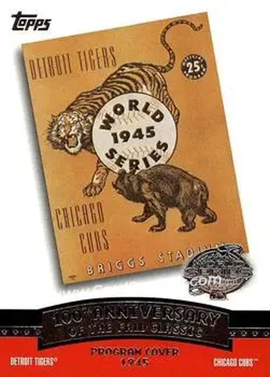 2004 Topps - Fall Classic Covers #FC1945 - 1945 World Series - Front