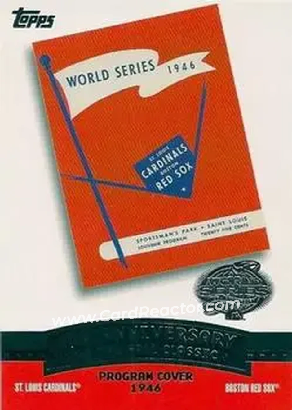 2004 Topps - Fall Classic Covers #FC1946 - 1946 World Series - Front
