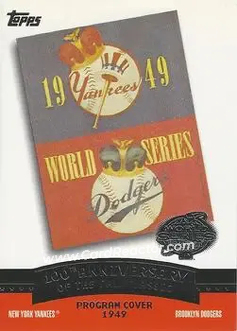 2004 Topps - Fall Classic Covers #FC1949 - 1949 World Series - Front