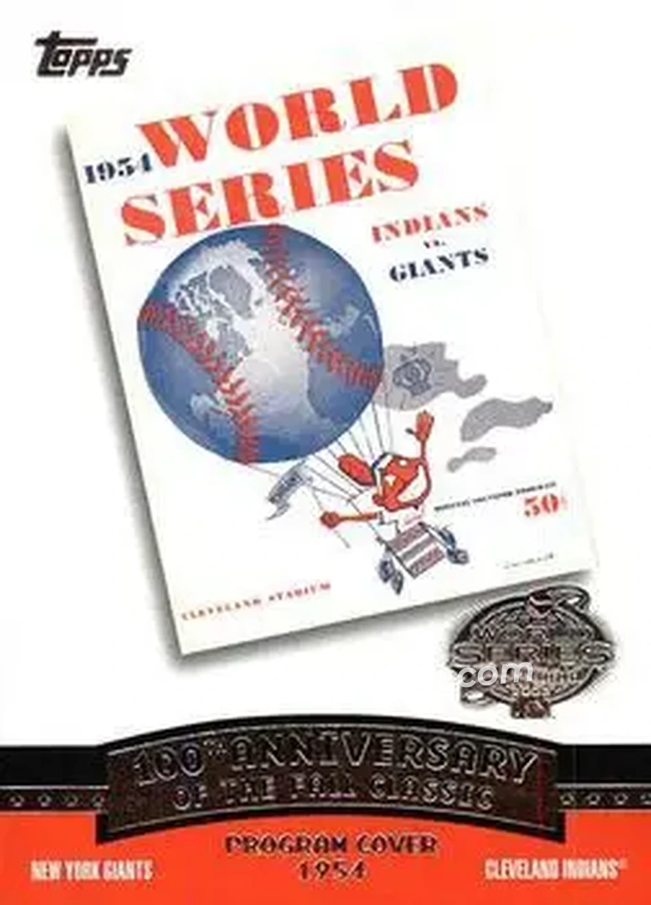 2004 Topps - Fall Classic Covers #FC1954 - 1954 World Series - Front