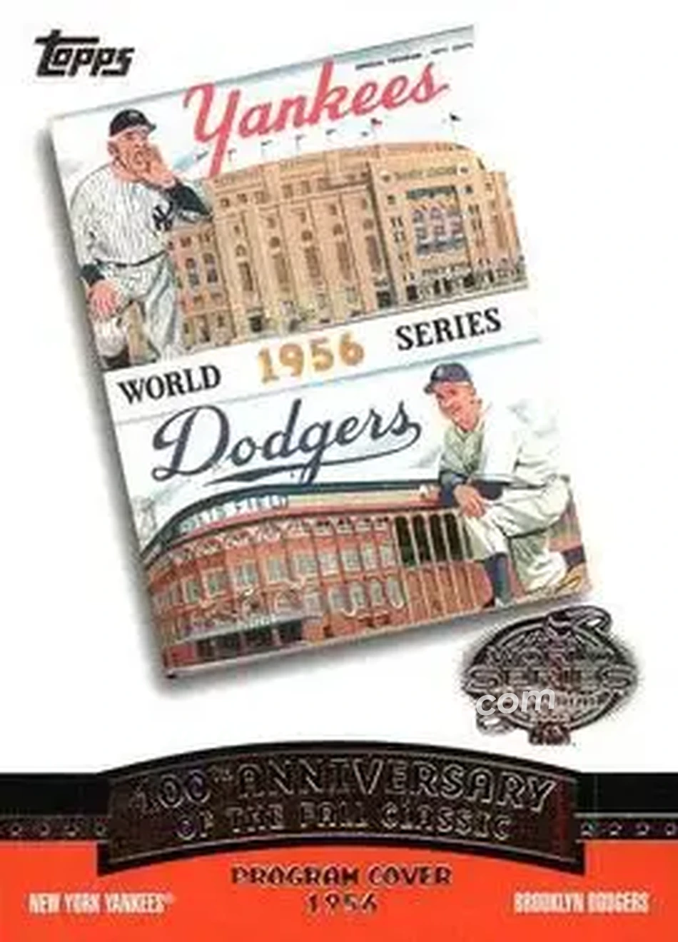 2004 Topps - Fall Classic Covers #FC1956 - 1956 World Series - Front