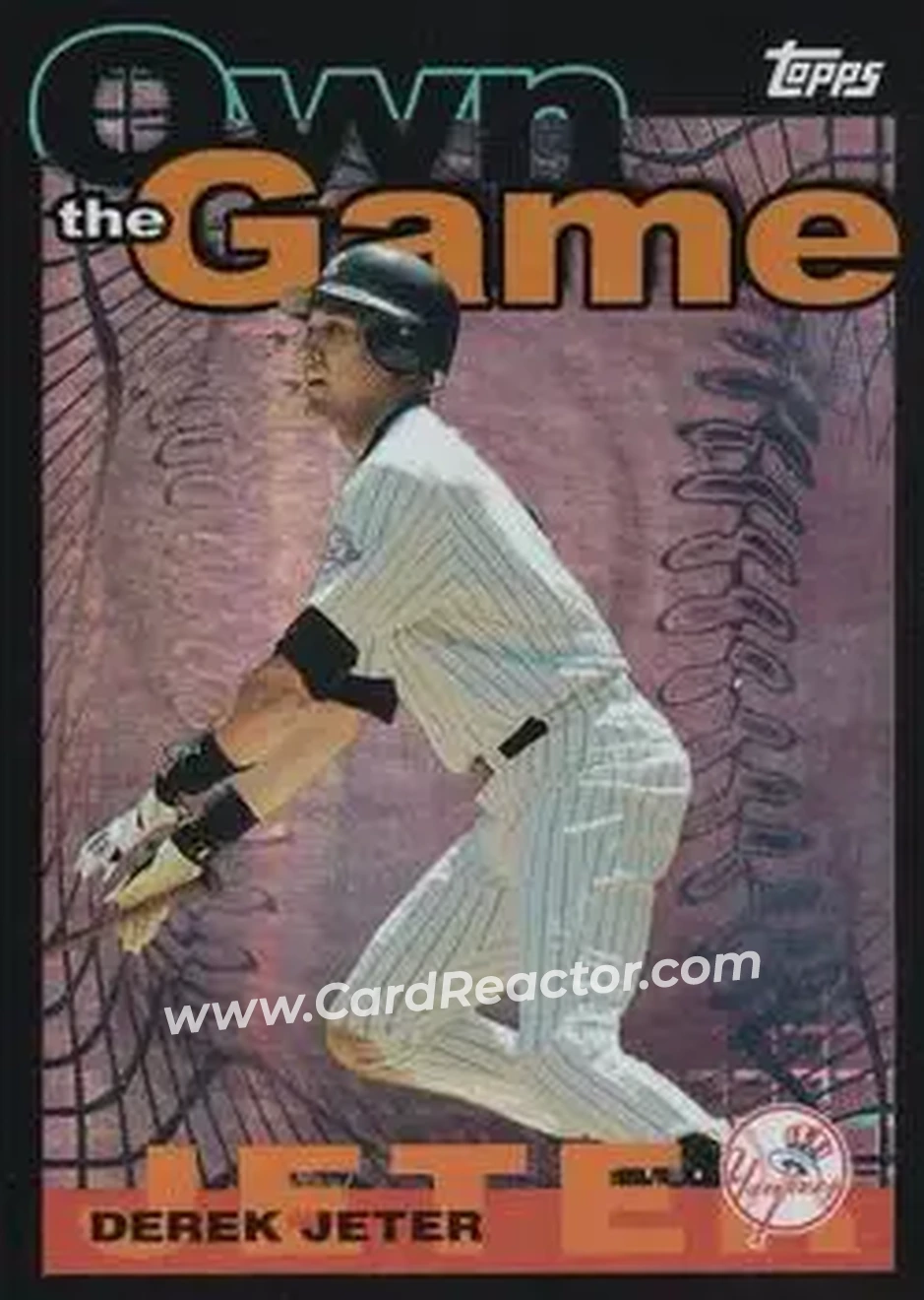 2004 Topps - Own the Game #OG6 - Derek Jeter - New York Yankees - Front 2004 Topps - Own the Game #OG6 - Derek Jeter - New York Yankees - Front