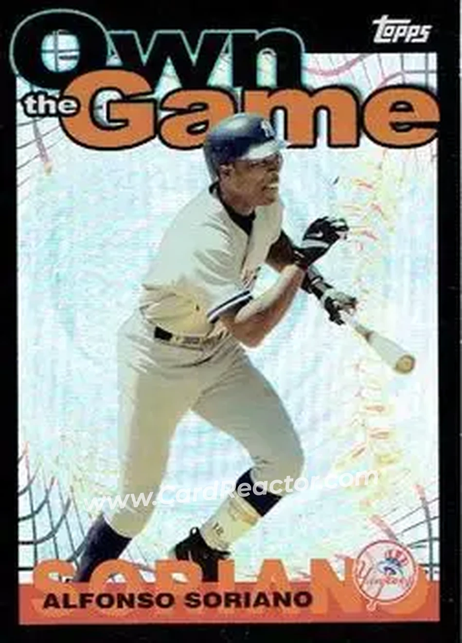 2004 Topps - Own the Game #OG8 - Alfonso Soriano - New York Yankees - Front 2004 Topps - Own the Game #OG8 - Alfonso Soriano - New York Yankees - Front