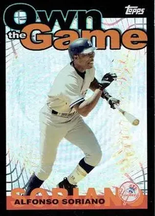 2004 Topps - Own the Game #OG8 - Alfonso Soriano - New York Yankees