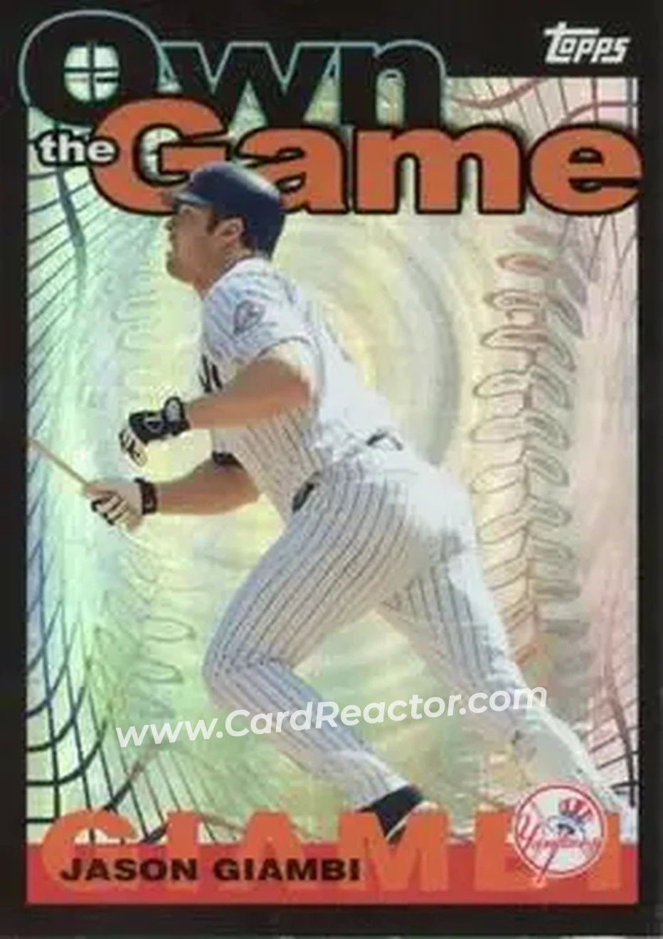 2004 Topps - Own the Game #OG10 - Jason Giambi - New York Yankees - Front