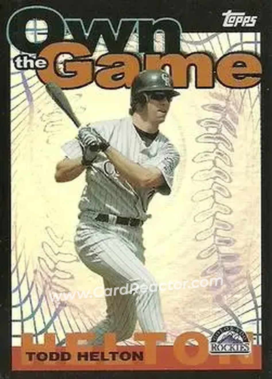 2004 Topps - Own the Game #OG11 - Todd Helton - Colorado Rockies - Front