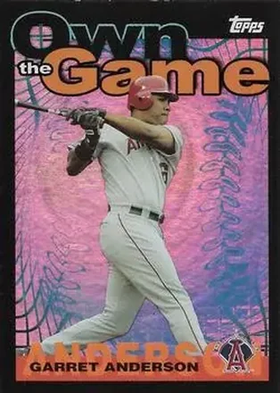 2004 Topps - Own the Game #OG12 - Garret Anderson - Anaheim Angels