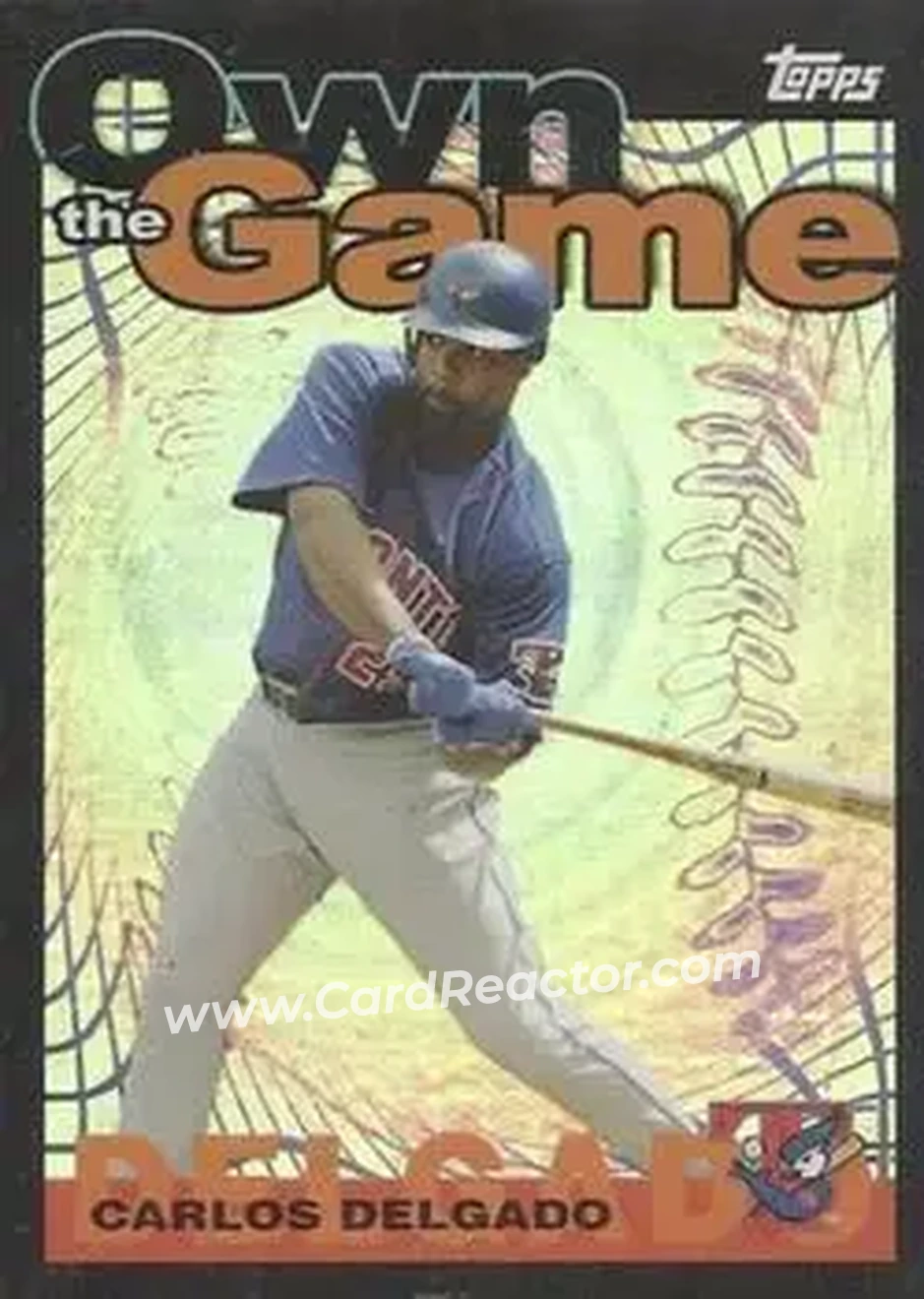 2004 Topps - Own the Game #OG13 - Carlos Delgado - Toronto Blue Jays - Front