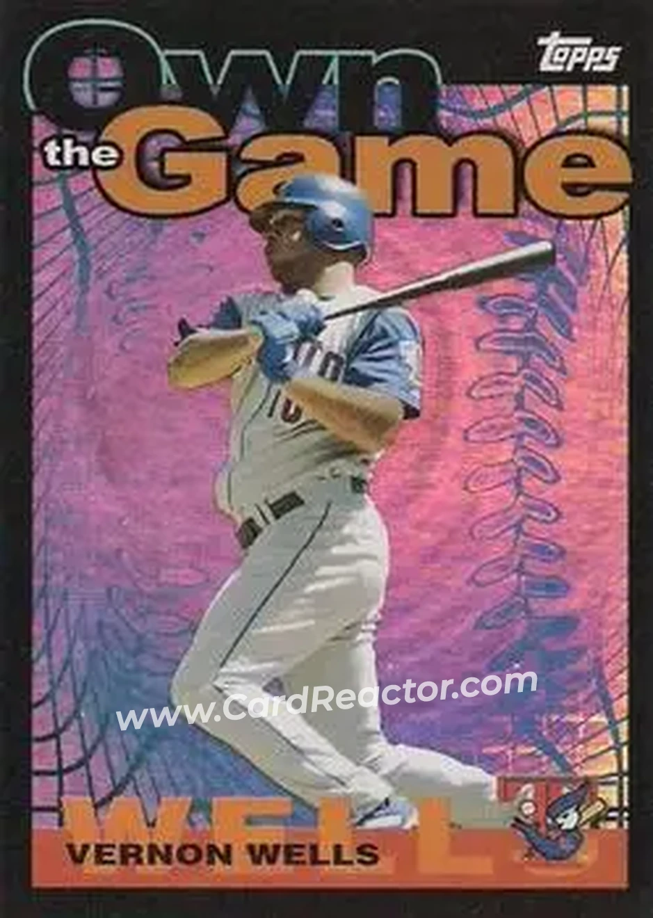 2004 Topps - Own the Game #OG16 - Vernon Wells - Toronto Blue Jays - Front