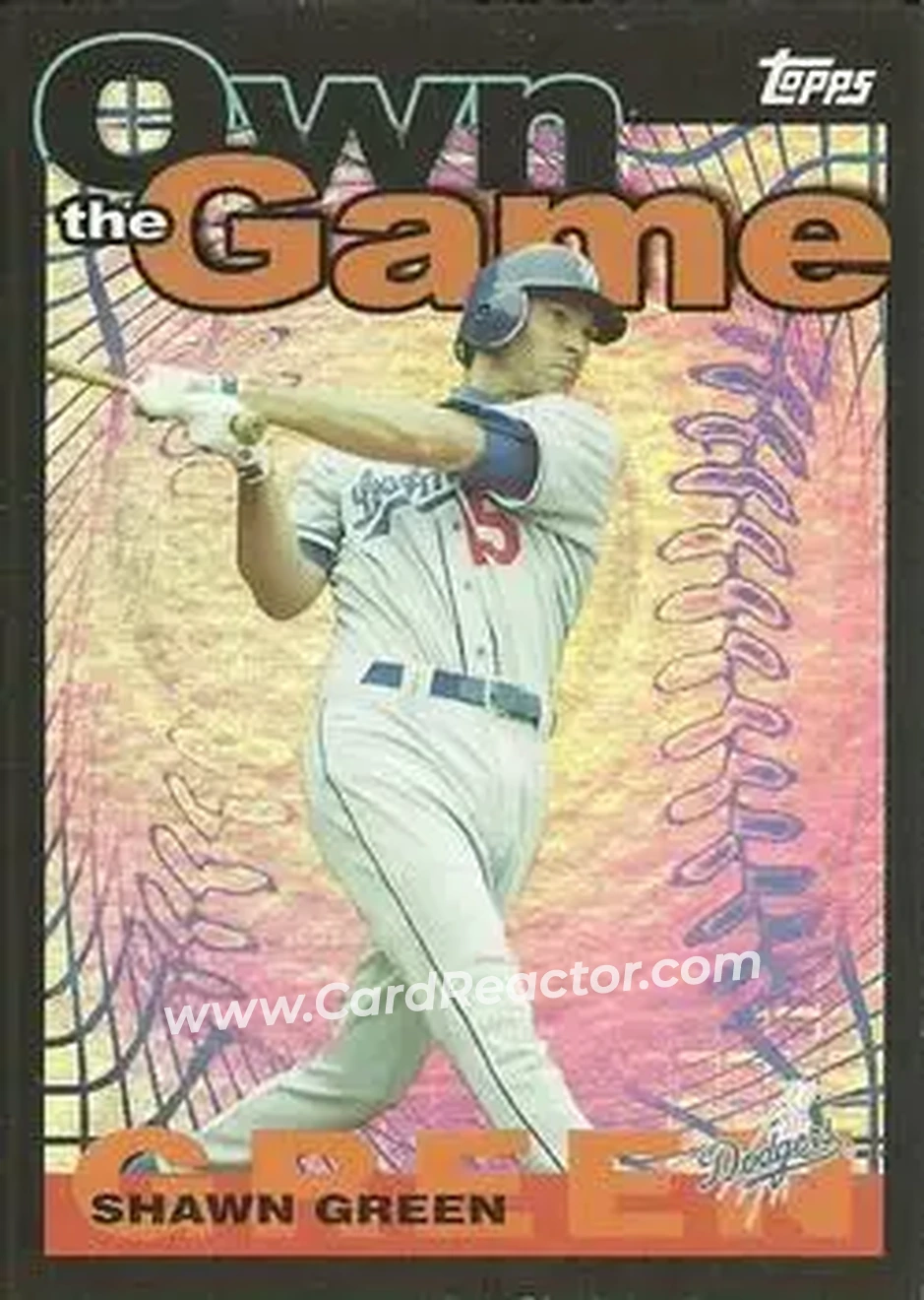 2004 Topps - Own the Game #OG19 - Shawn Green - Los Angeles Dodgers - Front