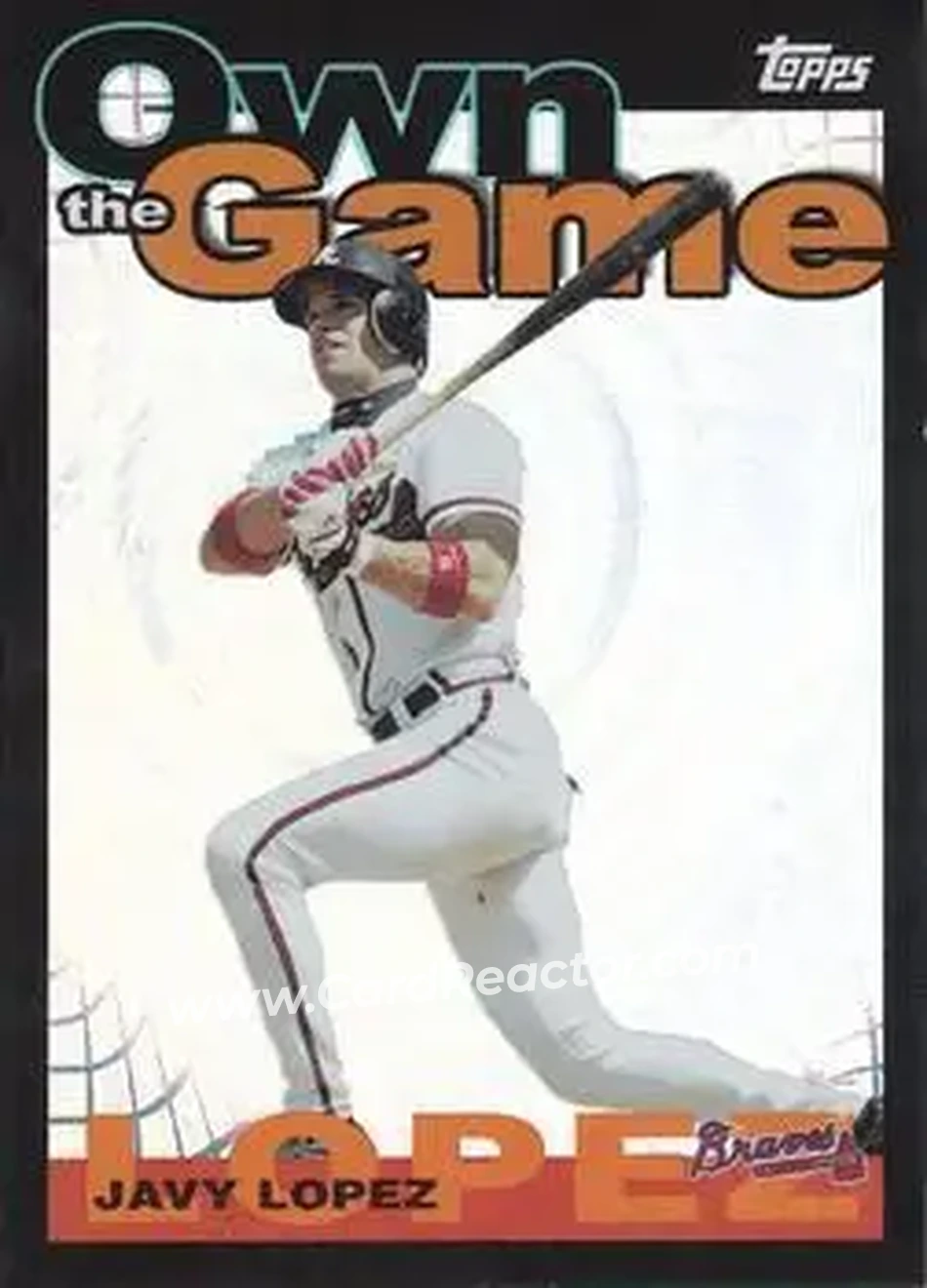 2004 Topps - Own the Game #OG22 - Javier Lopez - Atlanta Braves - Front