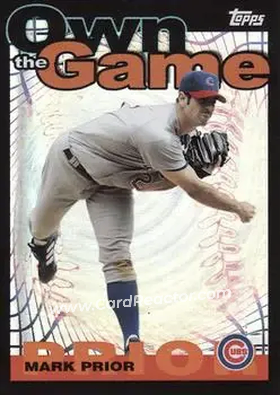 2004 Topps - Own the Game #OG24 - Mark Prior - Chicago Cubs - Front