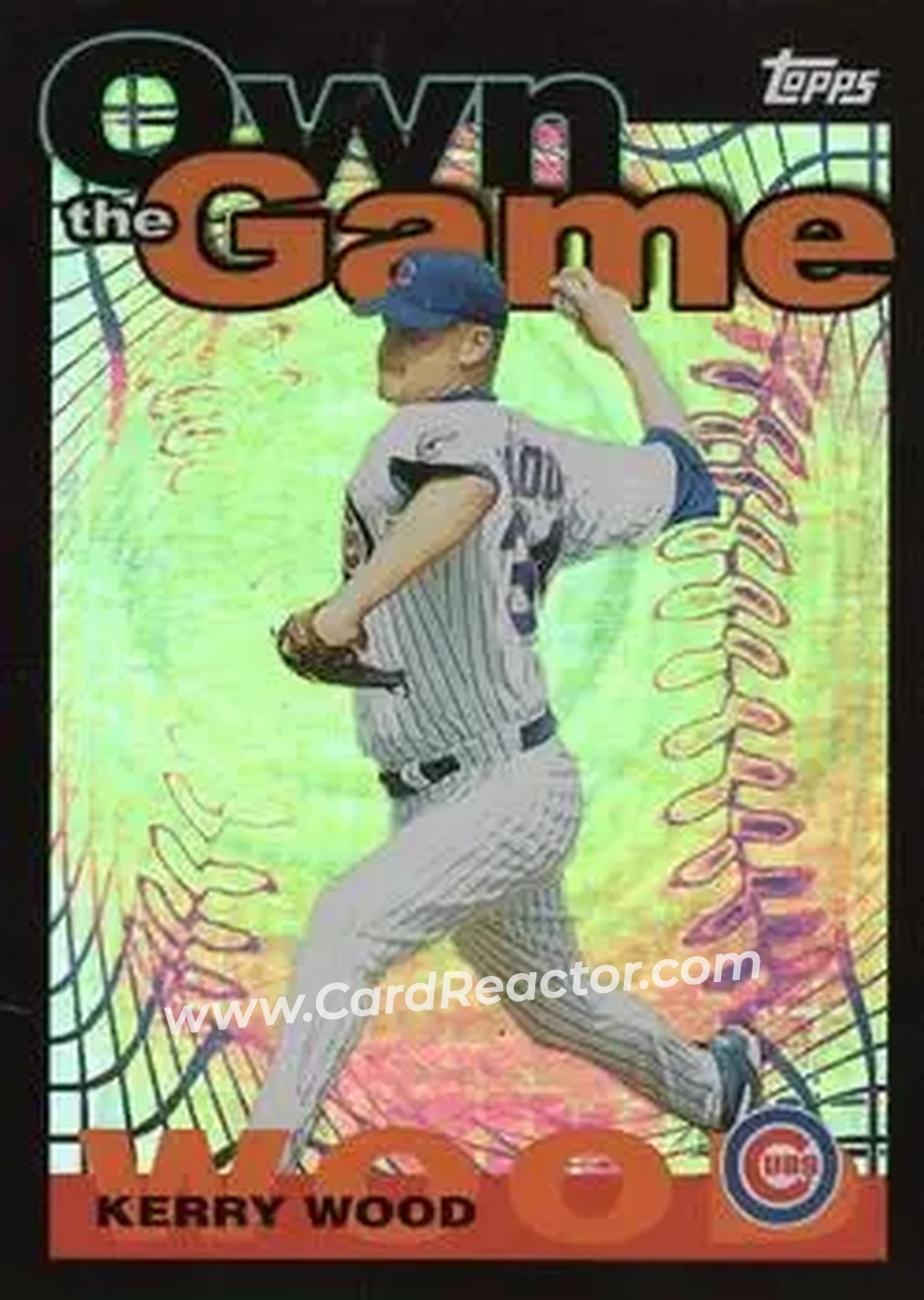 2004 Topps - Own the Game #OG26 - Kerry Wood - Chicago Cubs - Front