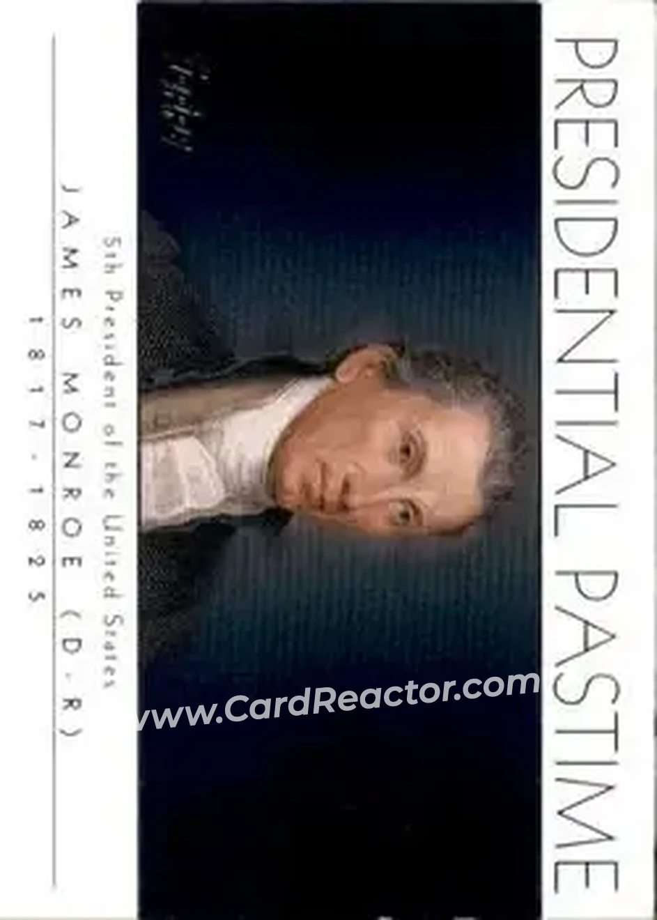 2004 Topps - Presidential Pastime #PP5 - James Monroe - Front