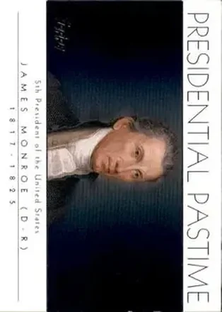 2004 Topps #PP5 Presidential Pastime James Monroe