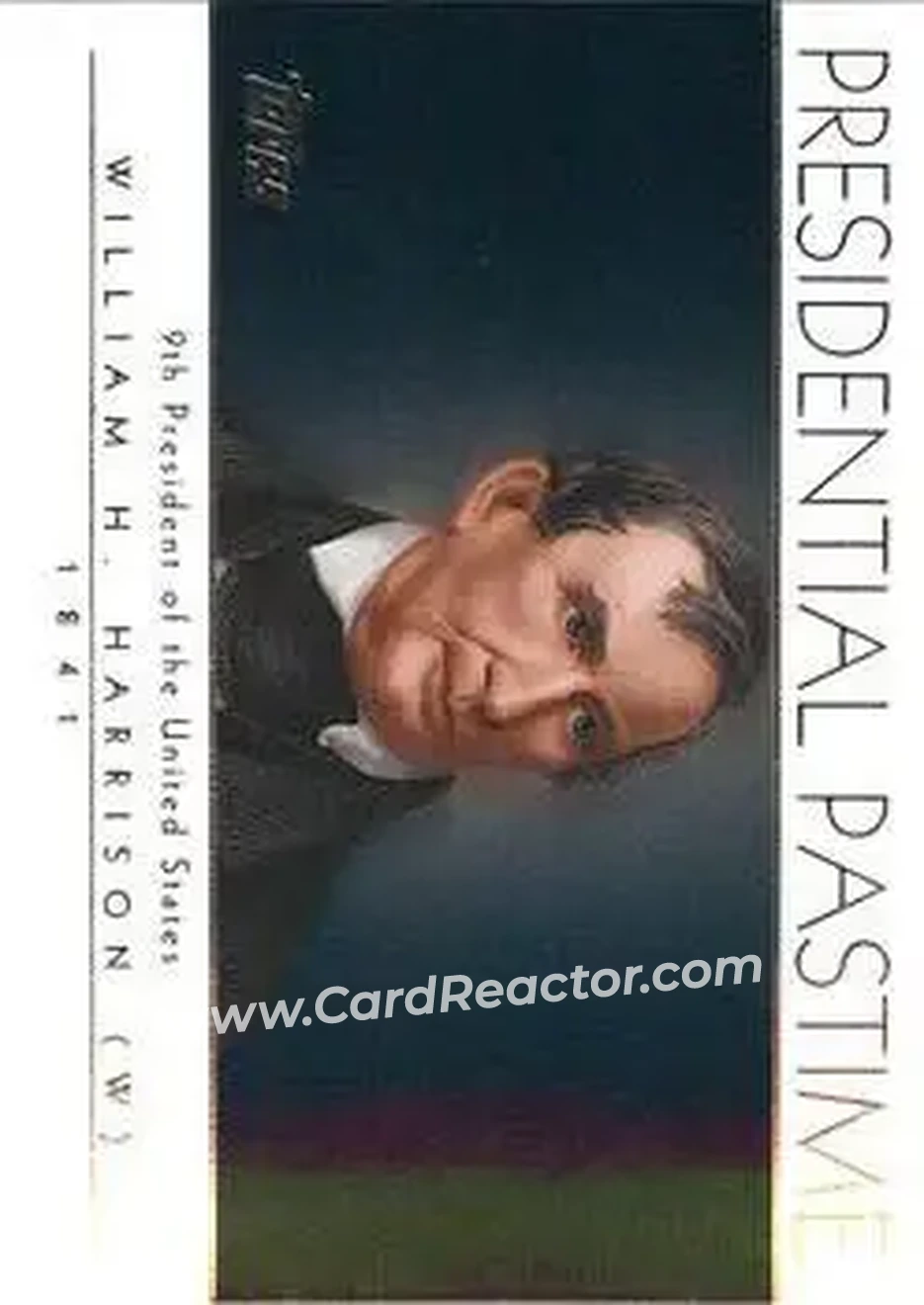2004 Topps - Presidential Pastime #PP9 - William Henry Harrison - Front