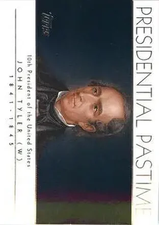 2004 Topps #PP10 Presidential Pastime John Tyler