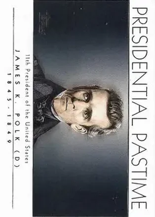 2004 Topps #PP11 Presidential Pastime James K. Polk