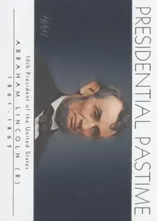 2004 Topps #PP16 Presidential Pastime Abraham Lincoln